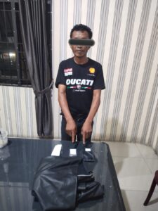 Polisi Tangkap Pelaku Pengedar Sabu Di Tugu Bambu Runcing Kabanjahe