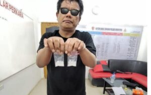 Coba Terjun ke Sungai BD Sabu Dedi Tetap Berhasil Terciduk Polisi