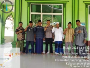 Polsek Air Batu Gelar Jumat Curhat di Mesjid As-Syuhada