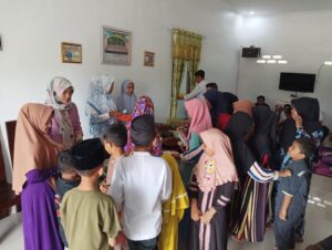 Indahnya Berbagi Satreskrim Polres Asahan Muliakan anak Yatim