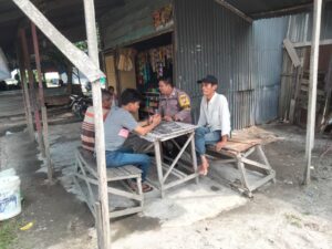 Laksanakan DDS Polsek Air Batu Sisipkan Pesan Kamtibmas