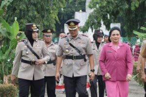 Sambut HUT Bhayangkara ke 77 Kapolres Asahan Gelar Tabur Bunga di Makam Pahlawan