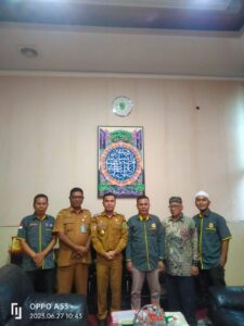 Forum Komunikasi Anak tokoh Pemekaran Labura Sampaikan Usulan Ke Bupati Labura