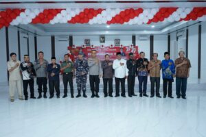 Kapolres Bersama Bupati Asahan Ikuti Doa Bersama Lintas Agama Secara Virtual Di Mapolres Asahan