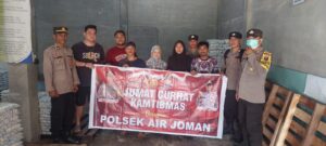 Polsek Air Joman Terima Keluhan Masyarakat di Jumat Curhat