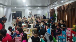 HUT Bhayangkari – ke 77 Kapolres Asahan Bersama Anak-Anak Asrama Gelar Doa Bersama
