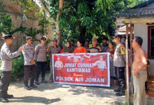 Polsek Air Joman Tampung Keluhan Maayarakat Binjai Serbangan