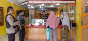 Polsek Air Joman Sambangi Toko Emas Melalui Jemari Sipope