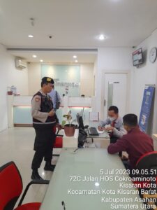 Pam Obvit Sat Samapta Polres Asahan Pengamanan Obyek Vital