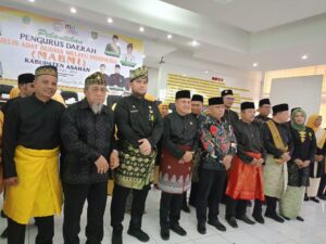 Ketua Forkala Hadiri Pelantikan Pengurus Daerah Majelis Adat Budaya Melayu Indonesia (MABMI) Kabupaten Asahan.