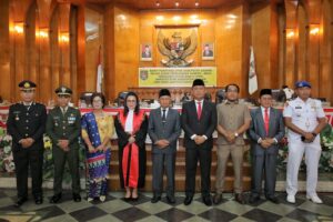 Kapolsek Kota Kisaran Hadir Sumpah PAW Anggota DPRD Kabupaten Asahan