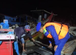 Satpolairud Polres Asahan gelar patroli perairan antisipasi masuknya barang ilegal