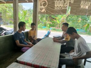 Polsek Sei Kepayang Door to door system di Dusun IV Desa Sei Lunang