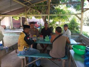 Polsek Pulau Raja Tampung Keluhan Masyarakat Desa Pulau Rakyat tua