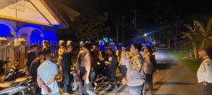 Antisipasi Tawuran Dan Balap Liar Polsek Kota Kisaran  Maksimalkan Patroli Malam