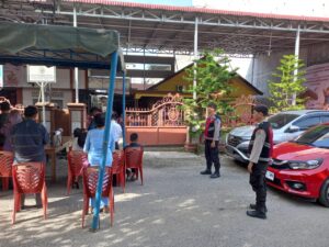 Anggota Sat Samapta Polres Asahan Amankan Gereja Ini Yang Dilakukan