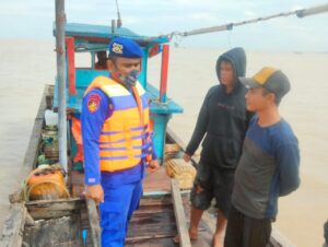 Jaga Keamanan Laut Ini Yang Dilakukan Personil Satpolairud Polres Asahan
