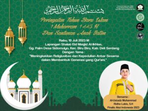 Remaja Masjid Al Ikhlas Peringati Hari Besar Islam 1 Muharram 1445 H Dan Satunan Anak Yatim