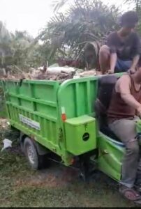 Sungai Ribounding Aekkanopan Timur Jadi Pembuangan Sampah