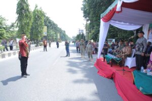 Bupati Asahan Lepas Parade Seni dan Budaya 14 Etnis