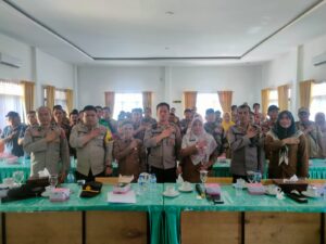 Kasat Bimmas Polres AsahanTatap Muka Dengan FKPM Tomas Toda dan Toga