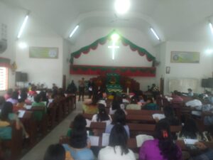 Personel Sat Samapta Polres Asahan, Lakukan Pengamanan Gereja