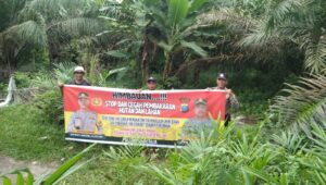 Bhayangkara Pembina Keamanan Sosialisasi Karhutla