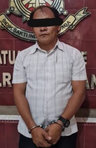 Mantan Kepala Desa Sidomulyo Nginap Di Sel Polres Asahan