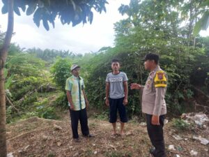 Polsek Prapat Janji Sosialisasi Karhutla di Desa Perkebunan Sei Silau