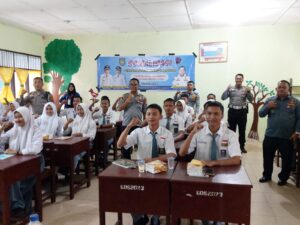 Satlantas Polres Asaha Bekerjasama Dengan Dishub Gelar Police Goes to School
