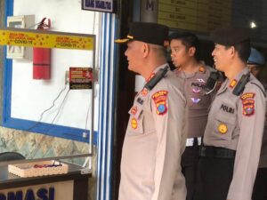 AKBP Rocky Tinjau Ruang Pelayanan Publik Di Kantor Satlantas Polres Asahan