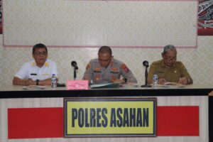 Kapolres Asahan Mediasi PT SPR dengan Keluarga Pittor Sirorus dan Fernando Silalahi