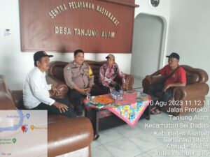 Polsek Air Batu melaksanakan bertatap muka
