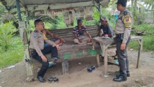 Kapolsek Sei Kepayang Gelar Jumat Curhat Kamtibmas di Di Mesjid Raya