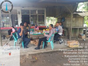 Antisipasi Tindak Kejahatan Kapolsek Air Batu Sambang Desa