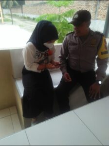 Polsek Air Joman Sosialisasi Aplikasi Super APP Presisi Ini Manfaatnya