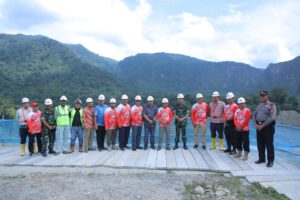 Bupati Dan Wakil Bupati Beserta Forkopimda Kabupaten Asahan Kunjungi PLTA Asahan III