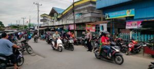 Personil Sat Samapta Polres Asahan Gatur Lantas