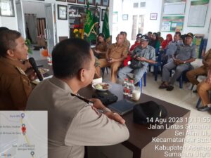 Personel Polsek Air Batu DDS dan Rapat Koordinasi