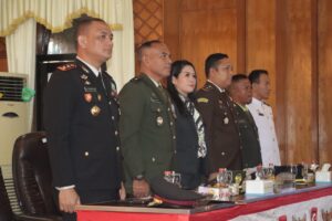 AKBP Rocky Hadiri Rapat Paripurna DPRD Agenda Dengarkan Pidato Kenegaraan Presiden RI