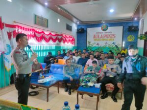 Kasat Bimmas Polres Asahan Jumat Curhat di Desa Sipaku Are