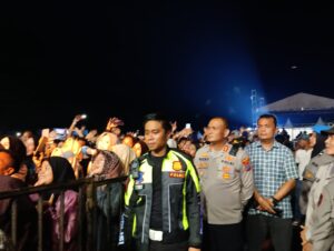 Pimpin PAM Konser Musik Kangen Band Kapolres Asahan Bekerja Sesuai SOP dan Humanis