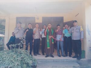 Polsek Bandar Pulau Polres Asahan Melaksanakan Pengamanan Ibadah Gereja