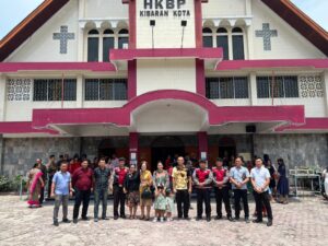 Kapolres Asahan Laksanakan Minggu Kasih Sebagai Wujud Polres Asahan Jemari Sipope