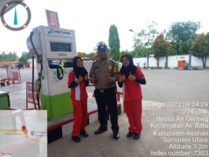 Polsek Air Batu Melaksanakan Kegiatan DDS dan Sambang Desa
