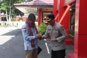 Kapolres Asahan Sambut Kedatangan Anggota Komisi III DPR RI