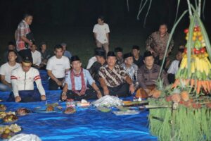 Kapolres Asahan Bersama Wakil Bupati Asahan Ikuti Malam Kenduri Kesenian Jarang Kepang