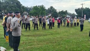 Polsek Bandar Pasir Mandoge Penanaman Pohon