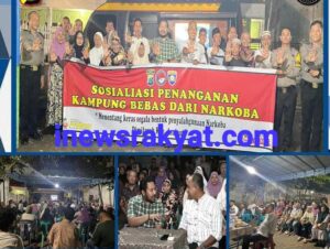 Polres Asahan Melaksanakan Giat Sosialisasi Penanganan Kampung Bebas Dari Narkoba