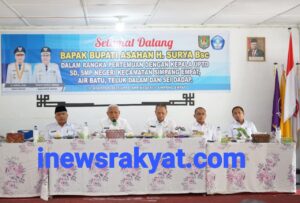 Bupati Asahan Hadiri Silaturahmi Keluarga Besar UPTD Disdik Di Kecamatan Simpang Empat